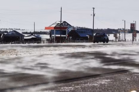 Amy Bates - người đang điều khiển việc bán đấu giá nói: "Buford là một cơ hội kinh doanh tiềm năng. Vùng đất này rồi sẽ là điểm đến thu hút nhiều người”. Ảnh: Metro