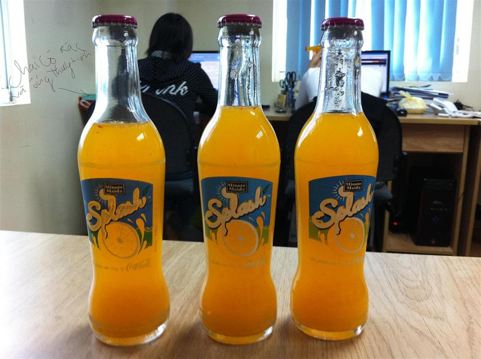 Lô Splash được khách hàng mua về sử dụng