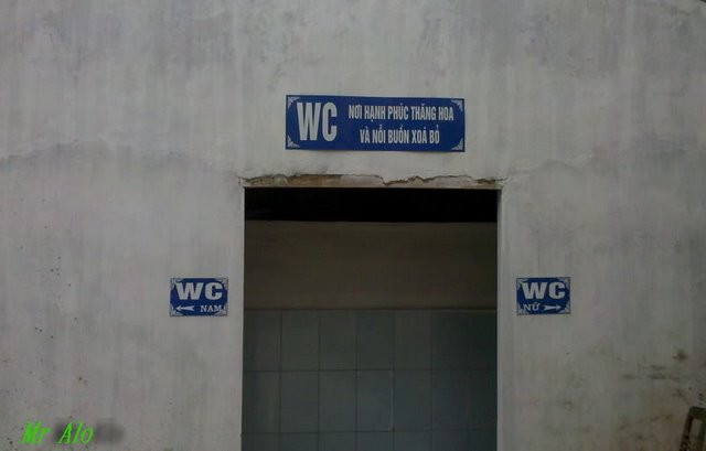 Nhà vệ sinh hiếm có