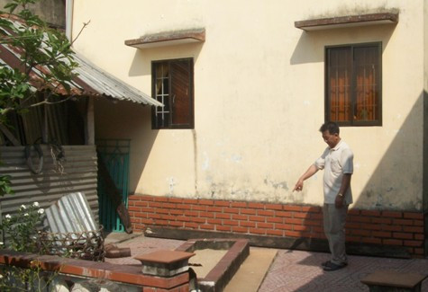 Hiện trường được cho rằng đã xảy ra vụ án "dâm ô trẻ em". Hiện trường được cho rằng đã xảy ra vụ án "dâm ô trẻ em".