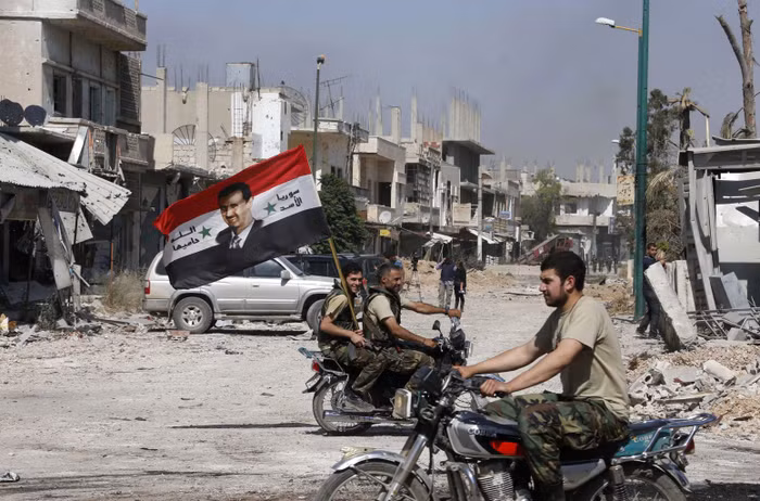 Những người ủng hộ Tổng thống Syria Assad