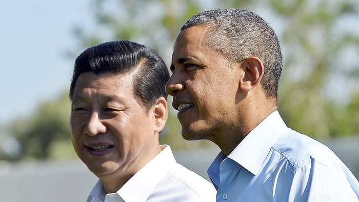 Ông Obama và Tập Cận Bình tại Sunnylands, California