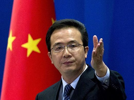 Hồng Lỗi, người phát ngôn Bộ Ngoại giao Trung Quốc lên tiếng "ra lệnh" cho Philippines phải rút khỏi Bãi Cỏ Mây và nhận xằng "chủ quyền" gần như toàn bộ Biển Đông Hồng Lỗi, người phát ngôn Bộ Ngoại giao Trung Quốc lên tiếng "ra lệnh" cho Philippines phải rút khỏi Bãi Cỏ Mây và nhận xằng "chủ quyền" gần như toàn bộ Biển Đông