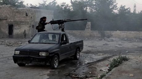 Phiến quân Syria (hình minh họa) Phiến quân Syria (hình minh họa)