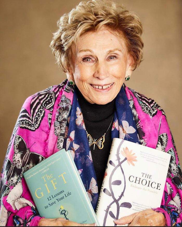 Tác giả Edith Eger. Tác giả Edith Eger.