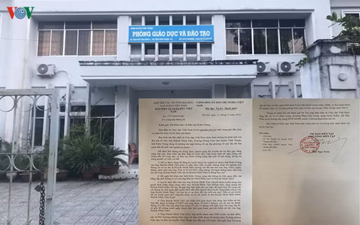 Sở Giáo dục Kiên Giang hứa làm rõ việc ông Tâm dùng bằng cấp mang tên em trai