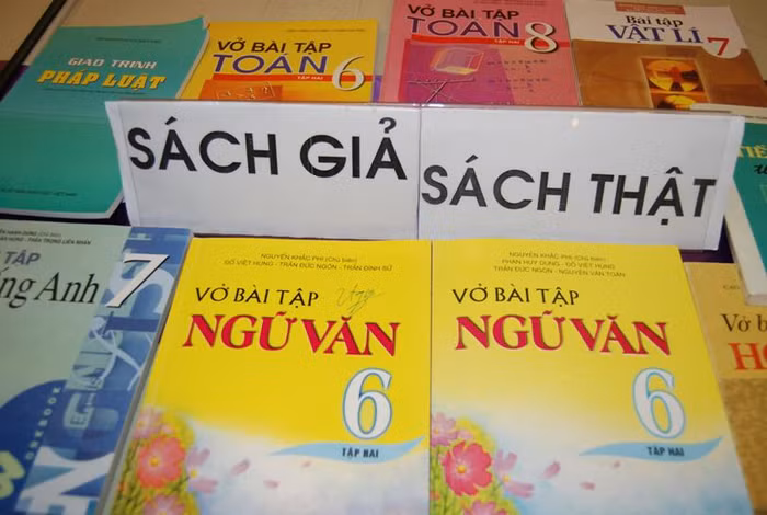 Thật khó có thể nhận biết cuốn sách nào là giả?
