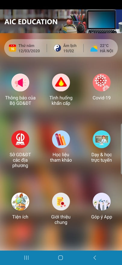 Ứng dụng có nhiều tính năng được tích hợp. Ứng dụng có nhiều tính năng được tích hợp.