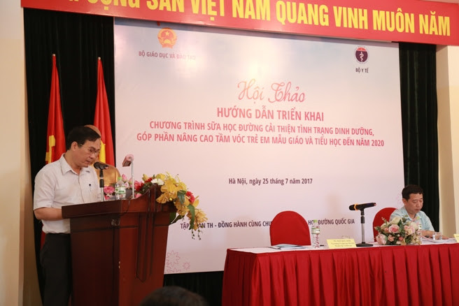 Ông Ngũ Duy Anh, Vụ trưởng Vụ Giáo dục thể chất Bộ Giáo dục và Đào tạo phát biểu, ảnh: Báo Hà Nội Mới. Ông Ngũ Duy Anh, Vụ trưởng Vụ Giáo dục thể chất Bộ Giáo dục và Đào tạo phát biểu, ảnh: Báo Hà Nội Mới.