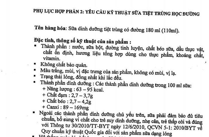 Ảnh chụp màn hình phần đầu trang 15 - phụ lục hợp phần 2, Đề án Sữa học đường của tỉnh Khánh Hòa, ban hành theo Quyết định số 3298/QĐ-UBND. Ảnh chụp màn hình phần đầu trang 15 - phụ lục hợp phần 2, Đề án Sữa học đường của tỉnh Khánh Hòa, ban hành theo Quyết định số 3298/QĐ-UBND.