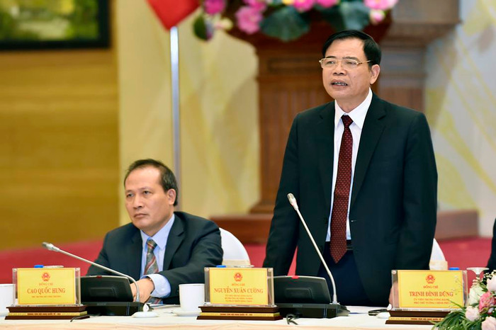 Bộ trưởng Bộ Nông nghiệp và Phát triển nông thôn Nguyễn Xuân Cường, ảnh: Báo Chính Phủ.