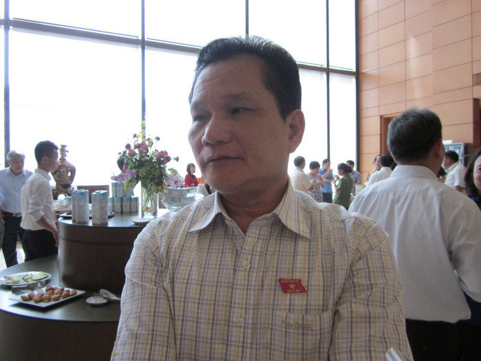Đại biểu Bùi Sỹ Lợi. Ảnh: Đ.T Đại biểu Bùi Sỹ Lợi. Ảnh: Đ.T