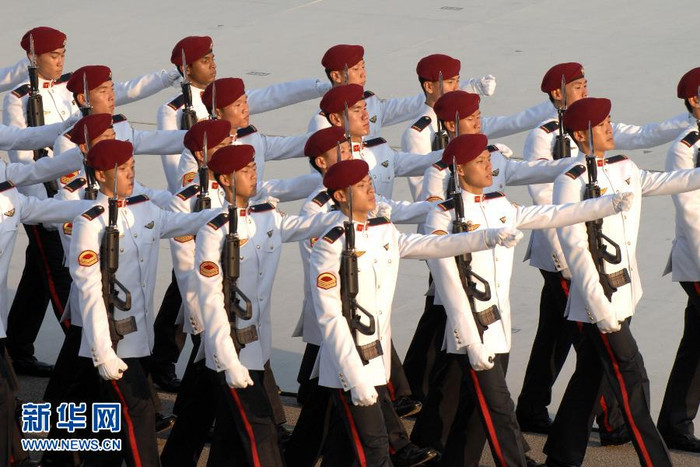 Các lực lượng vũ trang Singapore tham gia duyệt binh Các lực lượng vũ trang Singapore tham gia duyệt binh