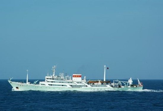 Tàu Thực nghiệm 3 được giới truyền thông nhà nước Trung Quốc cho là có thể di chuyển dọc Biển Đông