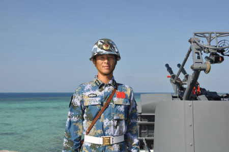 Trần Phúc Văn, chỉ huy quân Trung Quốc chốt giữ trái phép đá Tư Nghĩa (Trung Quốc gọi là Đông Môn Tiêu)