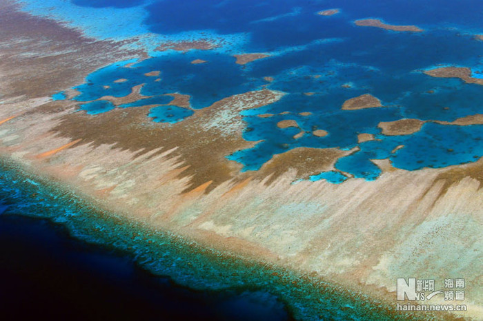 Rìa san hô trên đảo Hoàng Sa Rìa san hô trên đảo Hoàng Sa