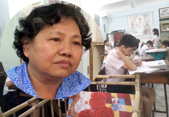 Cô giáo Đặng Thị Thu Thảo (ảnh nhỏ) và học sinh lớp học tình thương Phước Thiện. (Ảnh: H.L) Cô giáo Đặng Thị Thu Thảo (ảnh nhỏ) và học sinh lớp học tình thương Phước Thiện. (Ảnh: H.L)