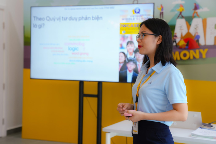 Cô Nguyễn Bích Nguyệt - Giáo viên Ngữ Văn của True North School.