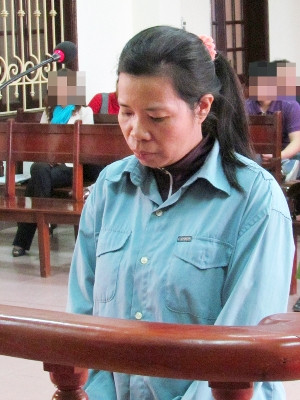 Bị cáo trong phiên tòa Bị cáo trong phiên tòa