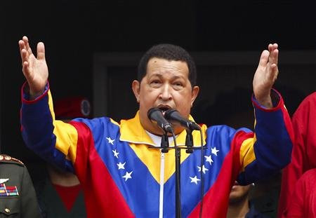 Tổng thống Venezuela Hugo Chavez. Ảnh: Reuters Tổng thống Venezuela Hugo Chavez. Ảnh: Reuters