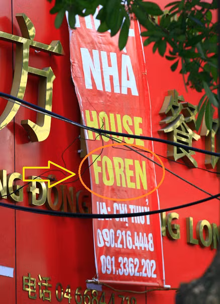 Tiếng Anh đã được Việt hóa