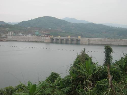 Đập thủy điện Sông Tranh 2. Ảnh: Bee.net.vn Đập thủy điện Sông Tranh 2. Ảnh: Bee.net.vn