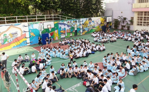 Học sinh, sinh viên Hồng Kông bãi khóa. Học sinh, sinh viên Hồng Kông bãi khóa.