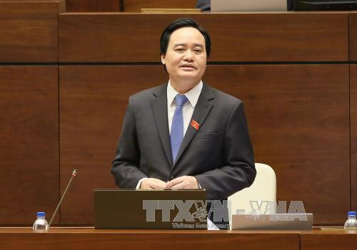 Bộ trưởng Phùng Xuân Nhạ. (Ảnh: TTXVN) Bộ trưởng Phùng Xuân Nhạ. (Ảnh: TTXVN)