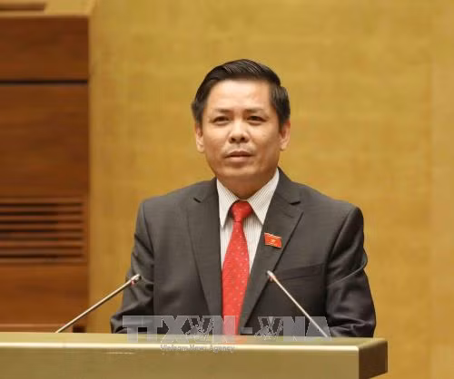 Bộ trưởng Bộ Giao thông vận tải - ông Nguyễn Văn Thể. (Ảnh: TTXVN)