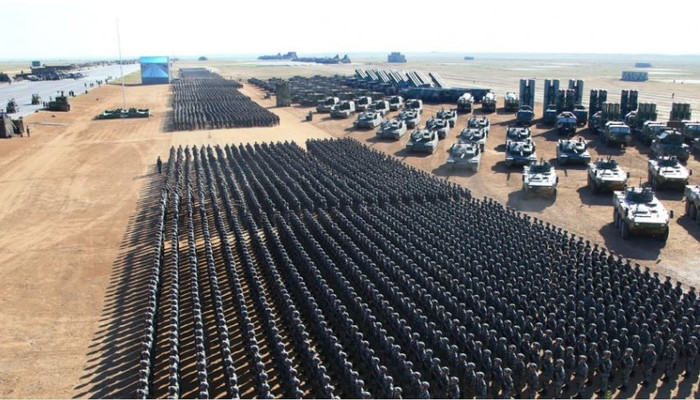 Trung Quốc duyệt binh tại Nội Mông, thay vì Bắc Kinh. Ảnh: SCMP. Trung Quốc duyệt binh tại Nội Mông, thay vì Bắc Kinh. Ảnh: SCMP.