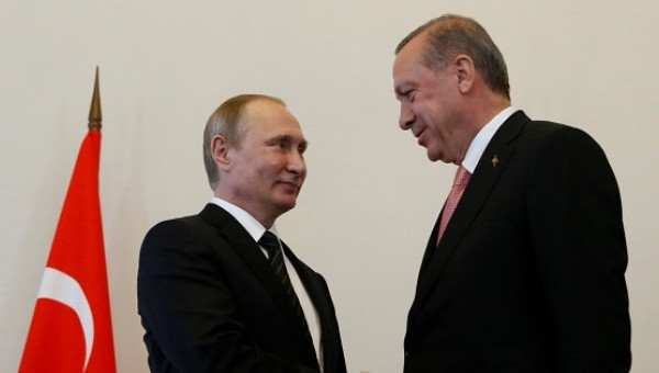 Tổng thống Nga Vladimir Putin và Tổng thống Thổ Nhĩ Kỳ Erdogan, ảnh: telesurtv.net. Tổng thống Nga Vladimir Putin và Tổng thống Thổ Nhĩ Kỳ Erdogan, ảnh: telesurtv.net.