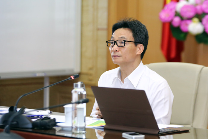 Phó Thủ tướng Vũ Đức Đam, Trưởng Ban Chỉ đạo chủ trì cuộc họp. Ảnh: VGP Phó Thủ tướng Vũ Đức Đam, Trưởng Ban Chỉ đạo chủ trì cuộc họp. Ảnh: VGP