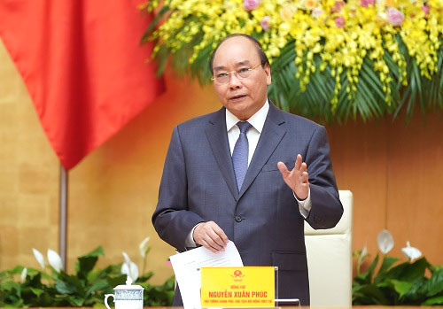 Thủ tướng phát biểu tại cuộc họp. Ảnh: VGP Thủ tướng phát biểu tại cuộc họp. Ảnh: VGP