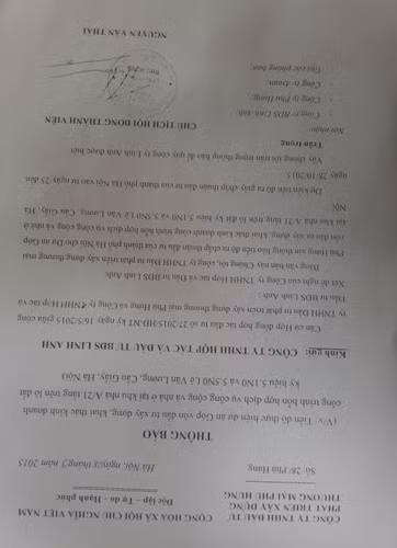 Mặc dù đã bị Hancom thanh lý hợp đồng. Tuy nhiên, Công ty Phú Hưng vẫn thông báo kế hoạch cho Công ty Linh Anh. Mặc dù đã bị Hancom thanh lý hợp đồng. Tuy nhiên, Công ty Phú Hưng vẫn thông báo kế hoạch cho Công ty Linh Anh.