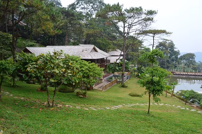 Khu nghỉ dưỡng 4 sao Le Mont Ba Vi Resort &amp; Spa đã bị đình chỉ. Nguổn Internet.