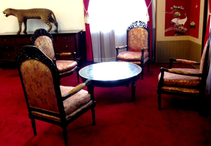 Một góc phòng làm việc của Tổng thống Nguyễn Văn Thiệu. Một góc phòng làm việc của Tổng thống Nguyễn Văn Thiệu.