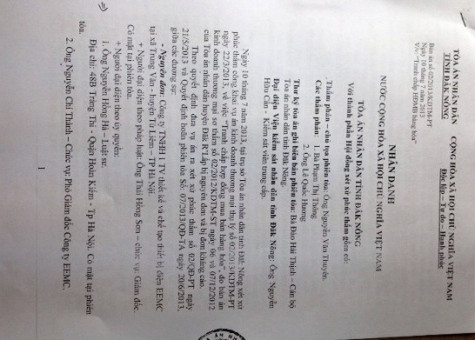 Bản án đã có hiệu lực nhưng DN vẫn ngày đêm kêu cứu vì không được thi hành. Bản án đã có hiệu lực nhưng DN vẫn ngày đêm kêu cứu vì không được thi hành.