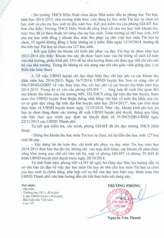Phòng Giáo dục huyện Sóc Sơn có Công văn số 374/CV-GDĐT báo cáo Sở Giáo dục Hà Nội và thông tin đến Ban biên tập Báo điện tử Giáo dục Việt Nam Phòng Giáo dục huyện Sóc Sơn có Công văn số 374/CV-GDĐT báo cáo Sở Giáo dục Hà Nội và thông tin đến Ban biên tập Báo điện tử Giáo dục Việt Nam