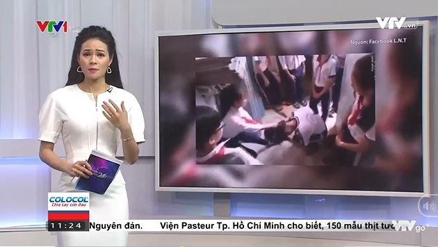 Ảnh minh họa chụp từ màn hình phóng sự của VTV. Ảnh minh họa chụp từ màn hình phóng sự của VTV.
