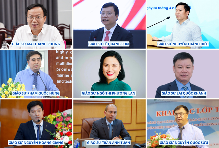 Nhiều lãnh đạo cơ sở giáo dục đại học đạt chuẩn chức danh giáo sư trong đợt xét công nhận chức danh giáo sư, phó giáo sư năm nay. Ảnh: MC gs pgs 2024.png