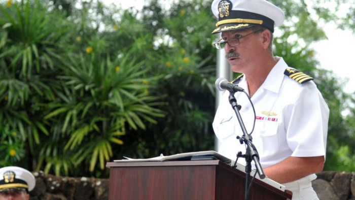 Sĩ quan tình báo hải quân Hoa Kỳ James E. Fanell.