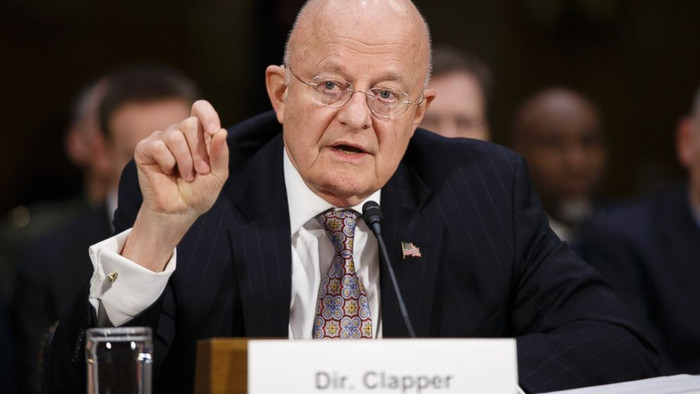 James Clapper, Giám đốc Tình báo Quốc gia Mỹ.