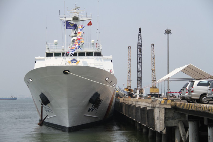 Trưa ngày 6/5, tàu sẽ rời Đà Nẵng tiếp tục hành trình.