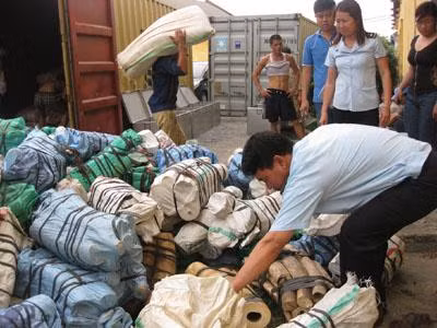 Một vụ nhập lậu ngà voi do Hải quan Hải Phòng bắt giữ. Ảnh: TL. Một vụ nhập lậu ngà voi do Hải quan Hải Phòng bắt giữ. Ảnh: TL.