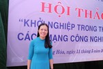 Cô giáo Ngô Xuân Sương cho rằng đánh, mắng không phải là cách để học trò học tốt hơn. (Ảnh: LC)