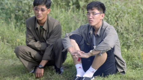 Người lao động Bắc Triều Tiên, hình minh họa. Người lao động Bắc Triều Tiên, hình minh họa.