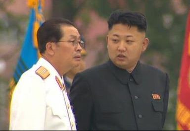 Jang Song-thaek và Kim Jong-un. Jang Song-thaek và Kim Jong-un.