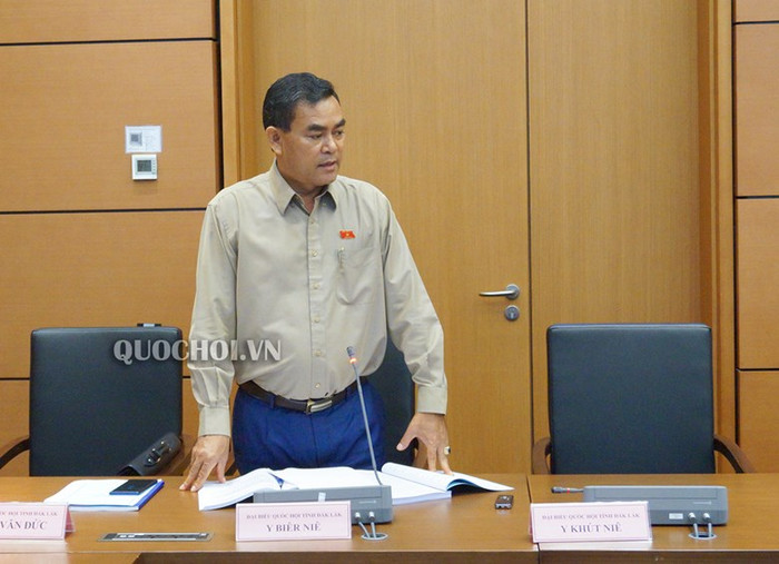 Đại biểu Y Biêr Niê. Ảnh: Quochoi.vn Đại biểu Y Biêr Niê. Ảnh: Quochoi.vn