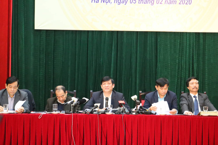 Bộ Y tế tổ chức cung cấp thông tin dịch bệnh Viêm đường hô hấp cấp do chủng mới của virus Corona gây ra. Ảnh: LC Bộ Y tế tổ chức cung cấp thông tin dịch bệnh Viêm đường hô hấp cấp do chủng mới của virus Corona gây ra. Ảnh: LC