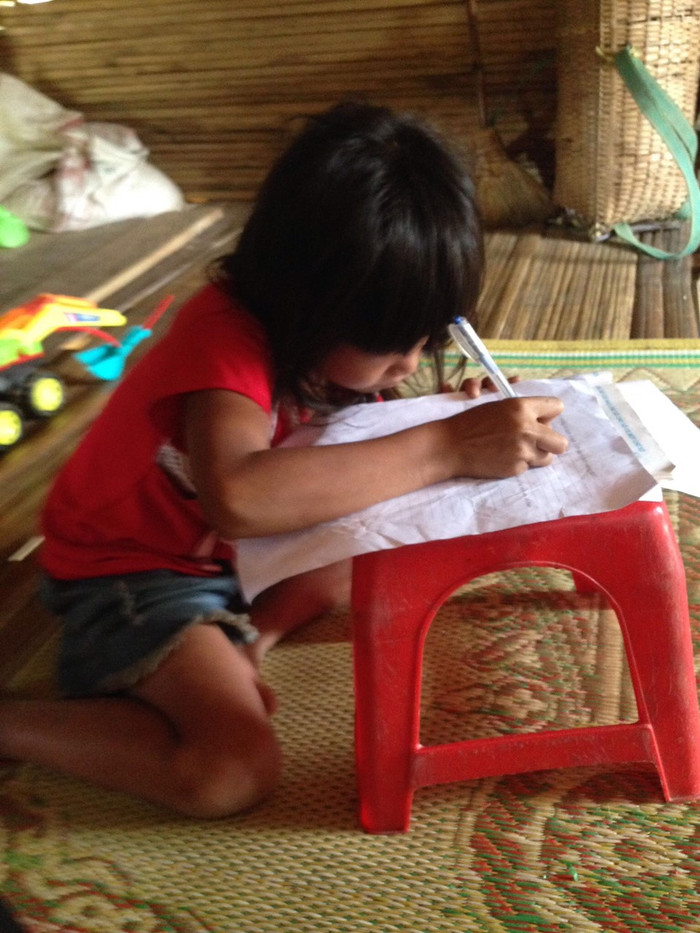 Bàn học là ghế tạm. Bàn học là ghế tạm.